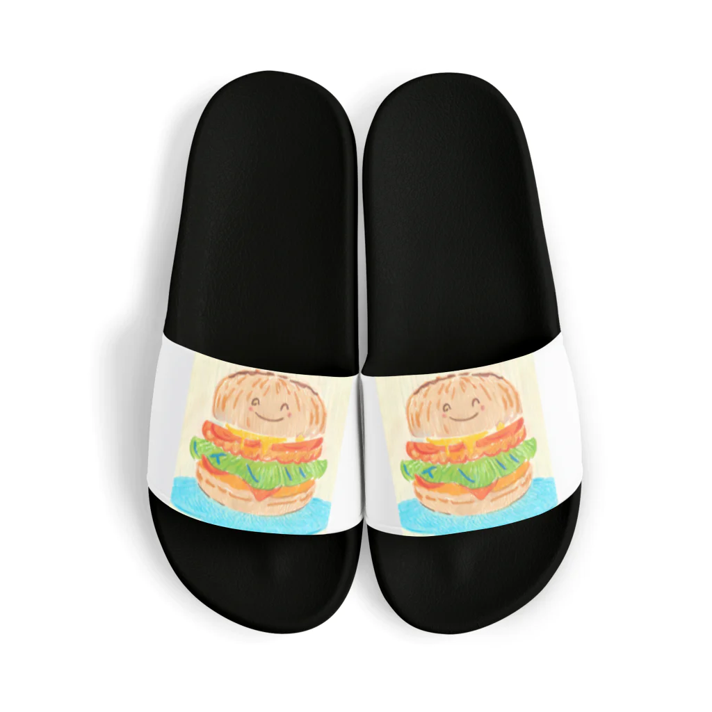 ユンズローズのバーガーくん Sandals