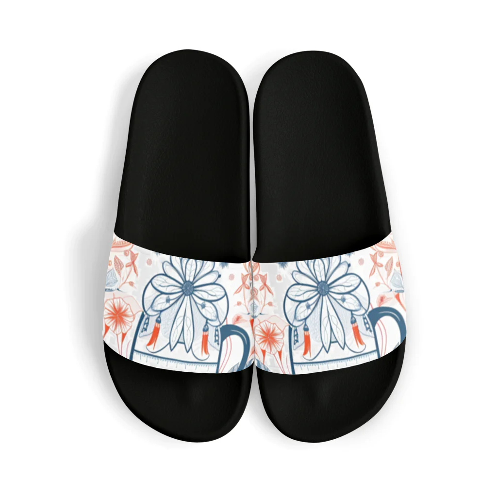 (っ◔◡◔)っ ♥ Le Petit Trésor ♥の花の詩カップ(The Flower Poetry Cup) Sandals