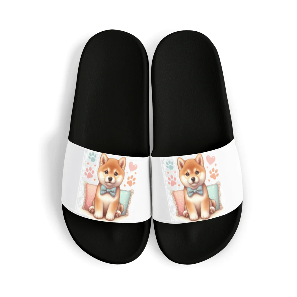 金太郎の可愛い柴犬 Sandals