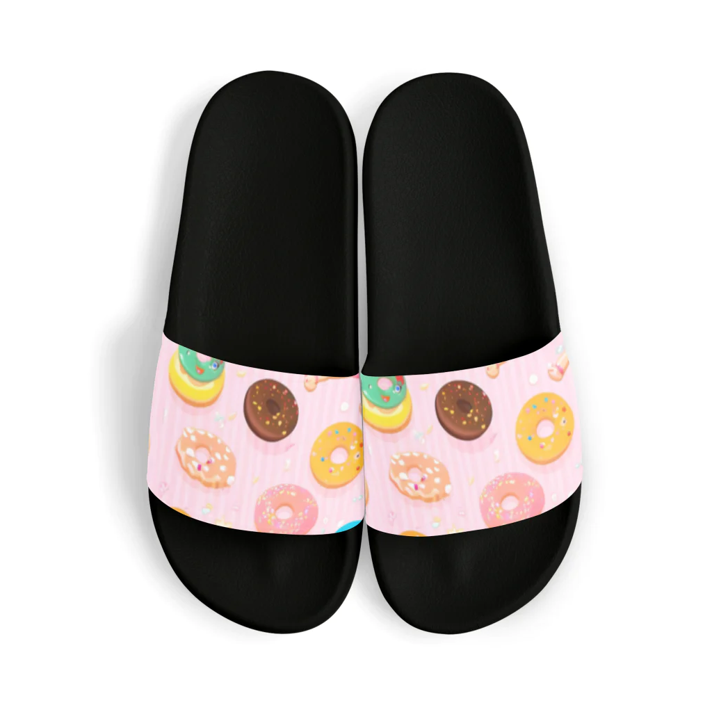 MEGROOVEのドーナツいっぱい🍩 Sandals