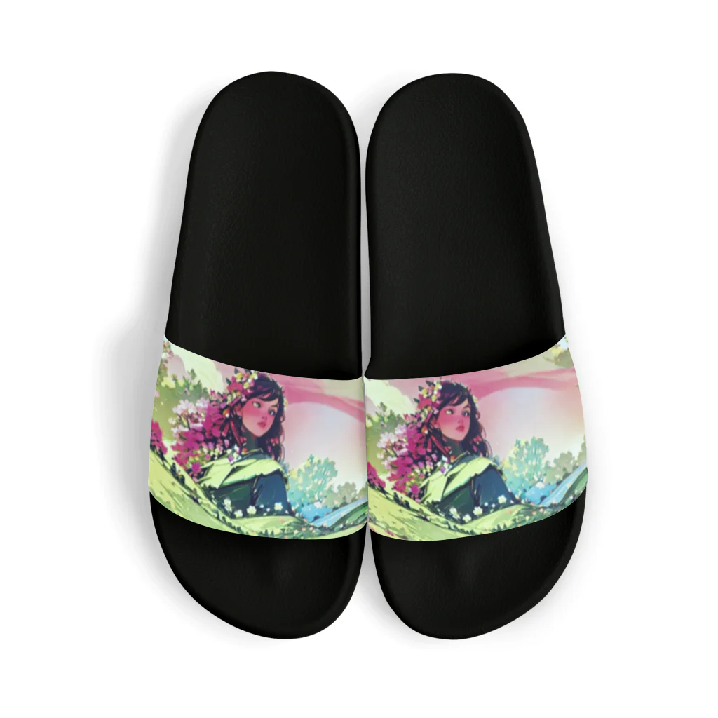 okono_eの希望に満ちた旅立ち＠姪ﾁｬﾝ Sandals
