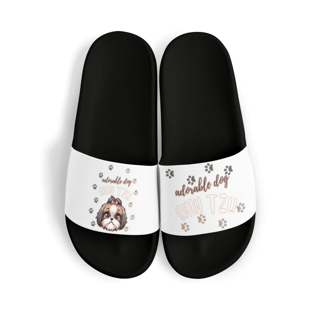 furebuhi　clubのadorable dog　SHIH TZU　（シーズー） Sandals