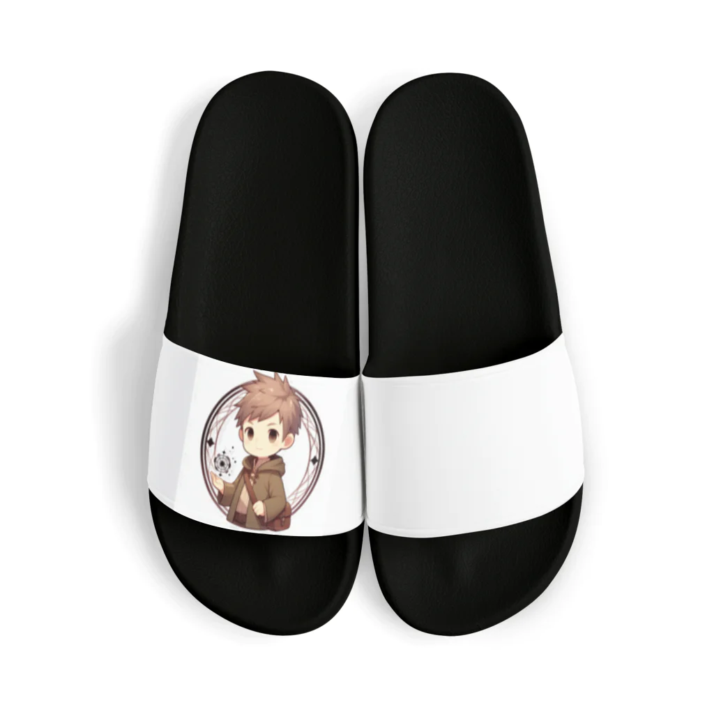 アミュペンの魔法の力を持つ少年 Sandals