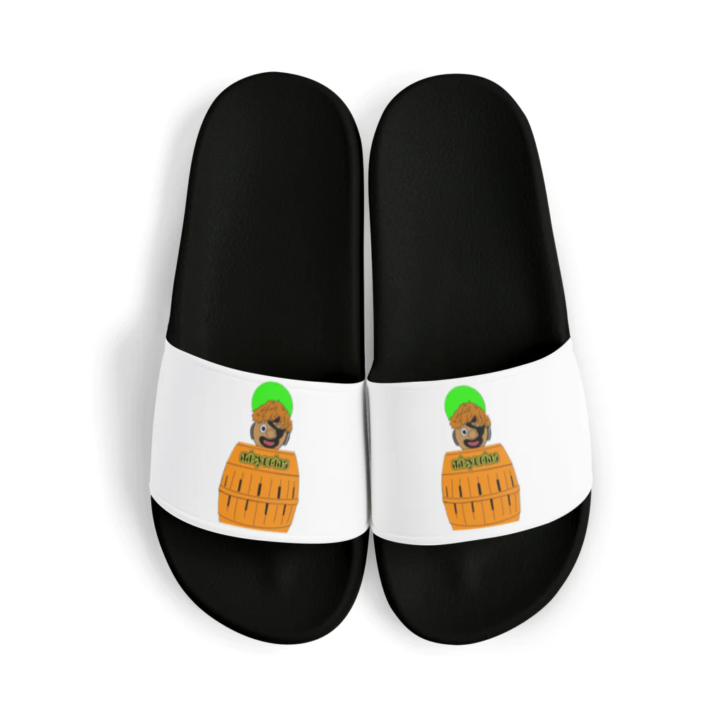 micyorina shopのmicyorina 「みちょ髭危機一髪」 Sandals