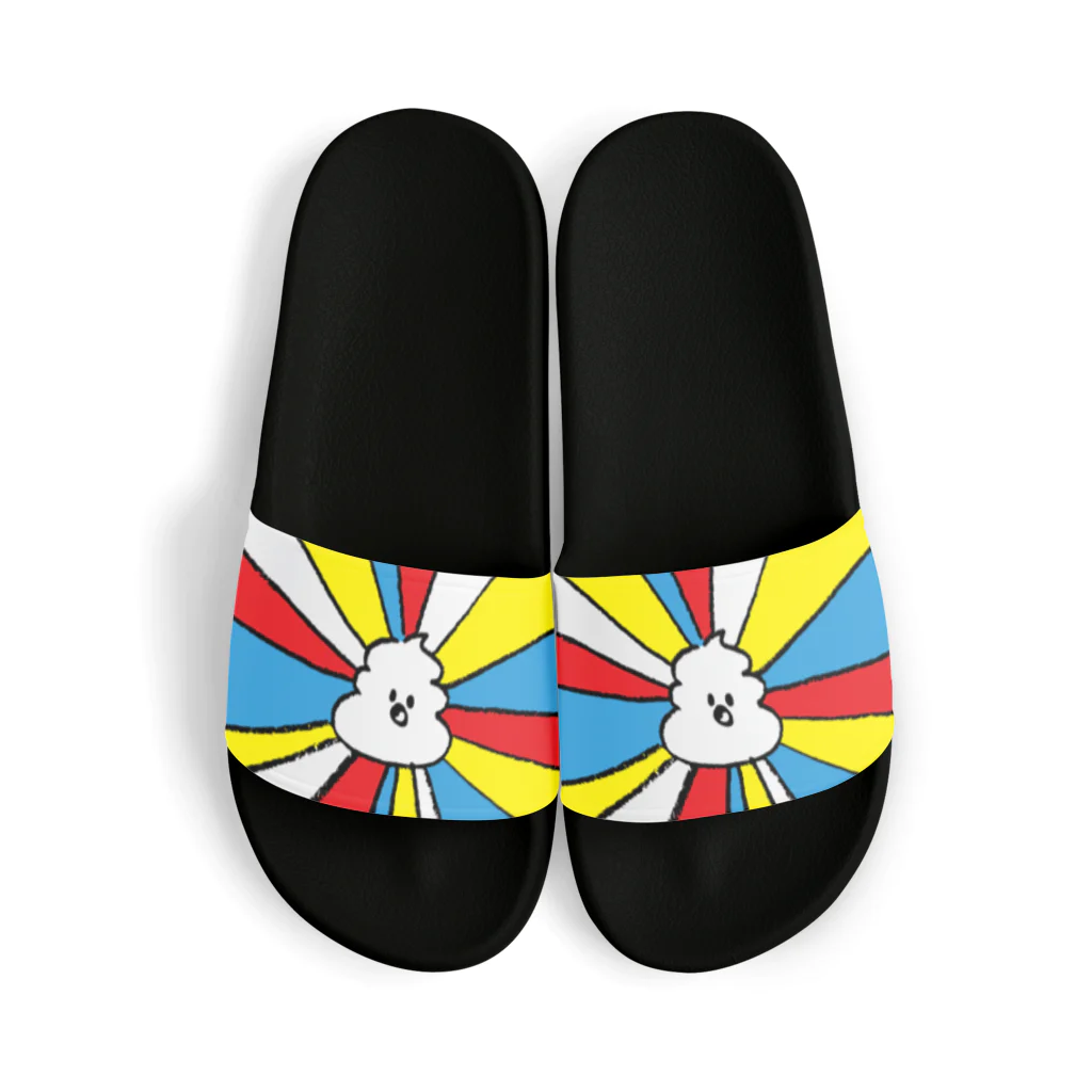 みぞぐちともやのピカピカうんちくん Sandals