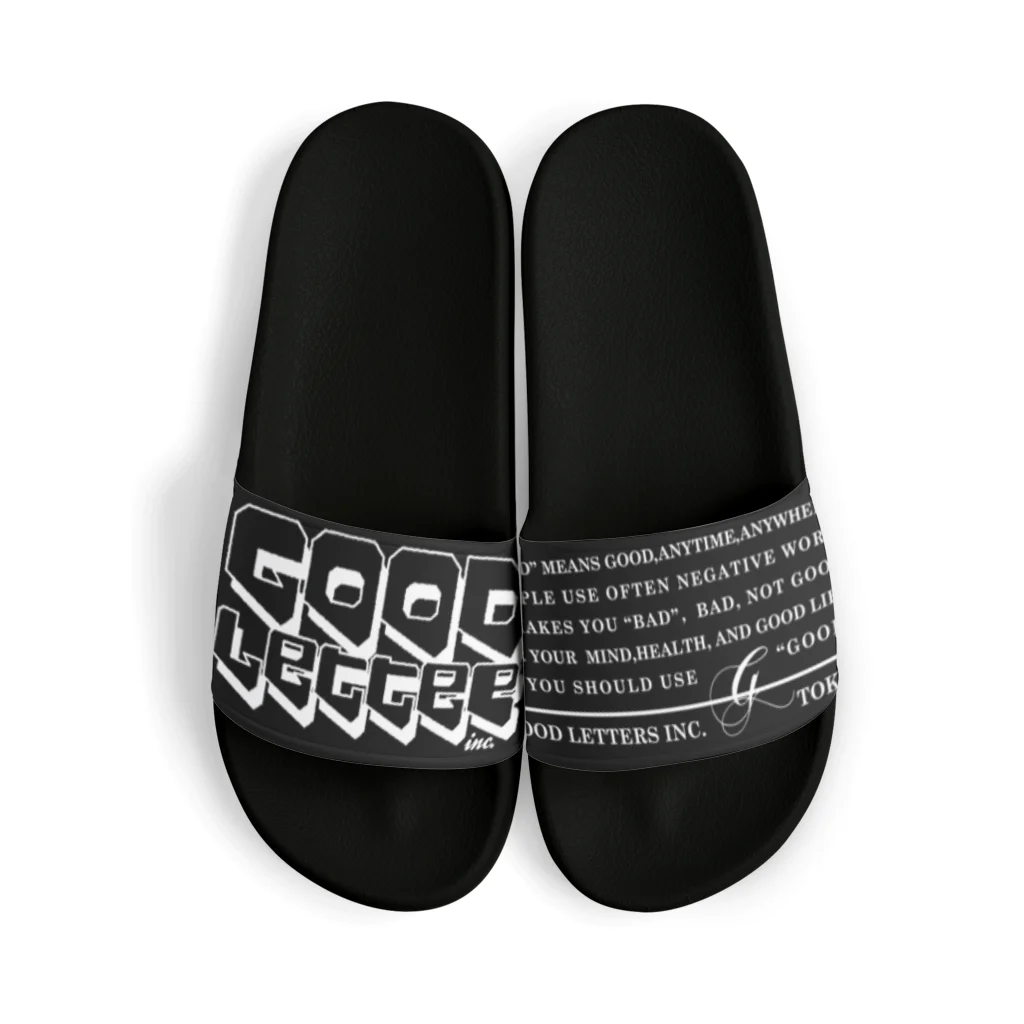 Favela Classic by GOOD LETTERS .incのGOOD KOUJOU SANDAL bk サンダル