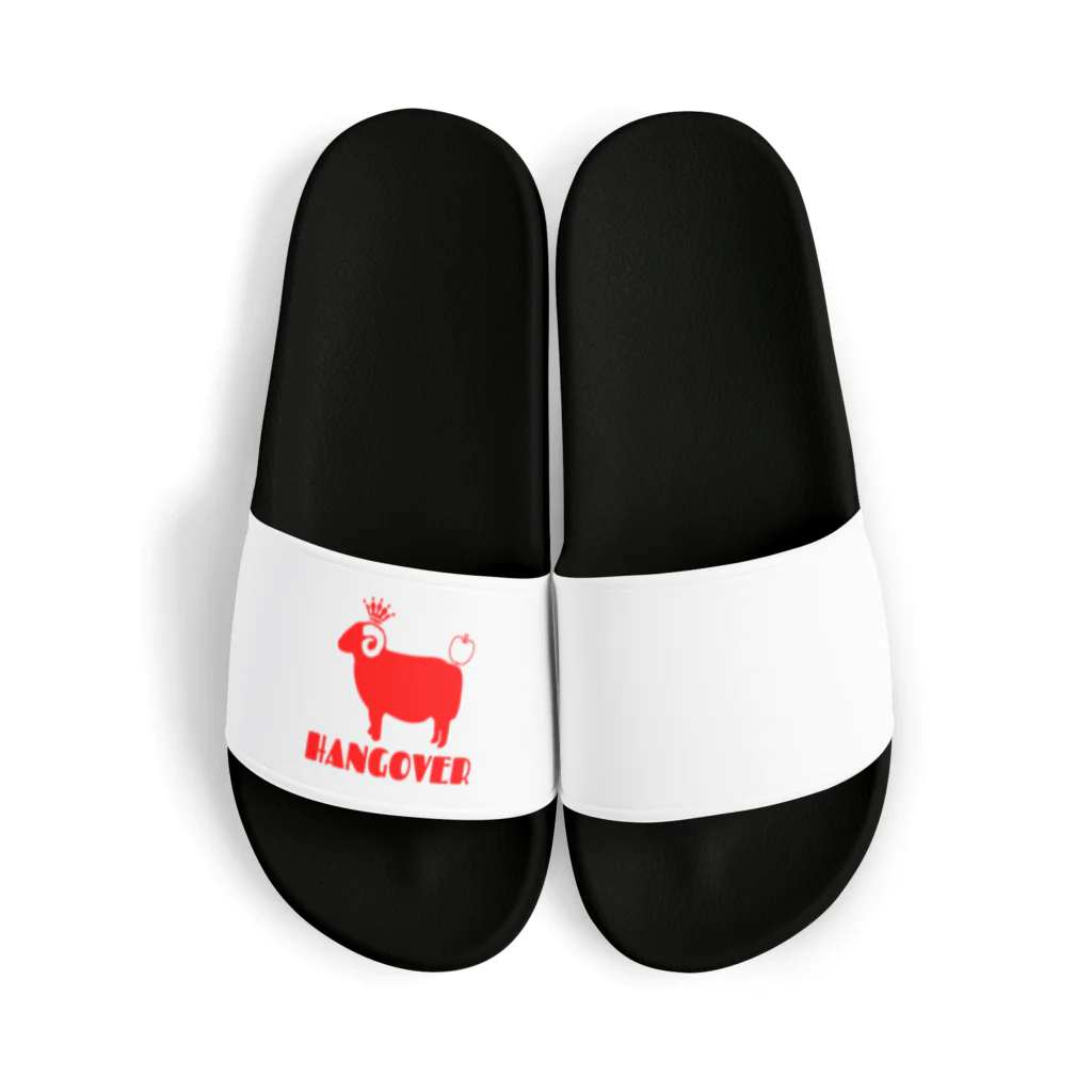 ハングオーバー(バンド) 毎日ツイキャス配信中！の🐏🍎ロゴシリーズ Sandals