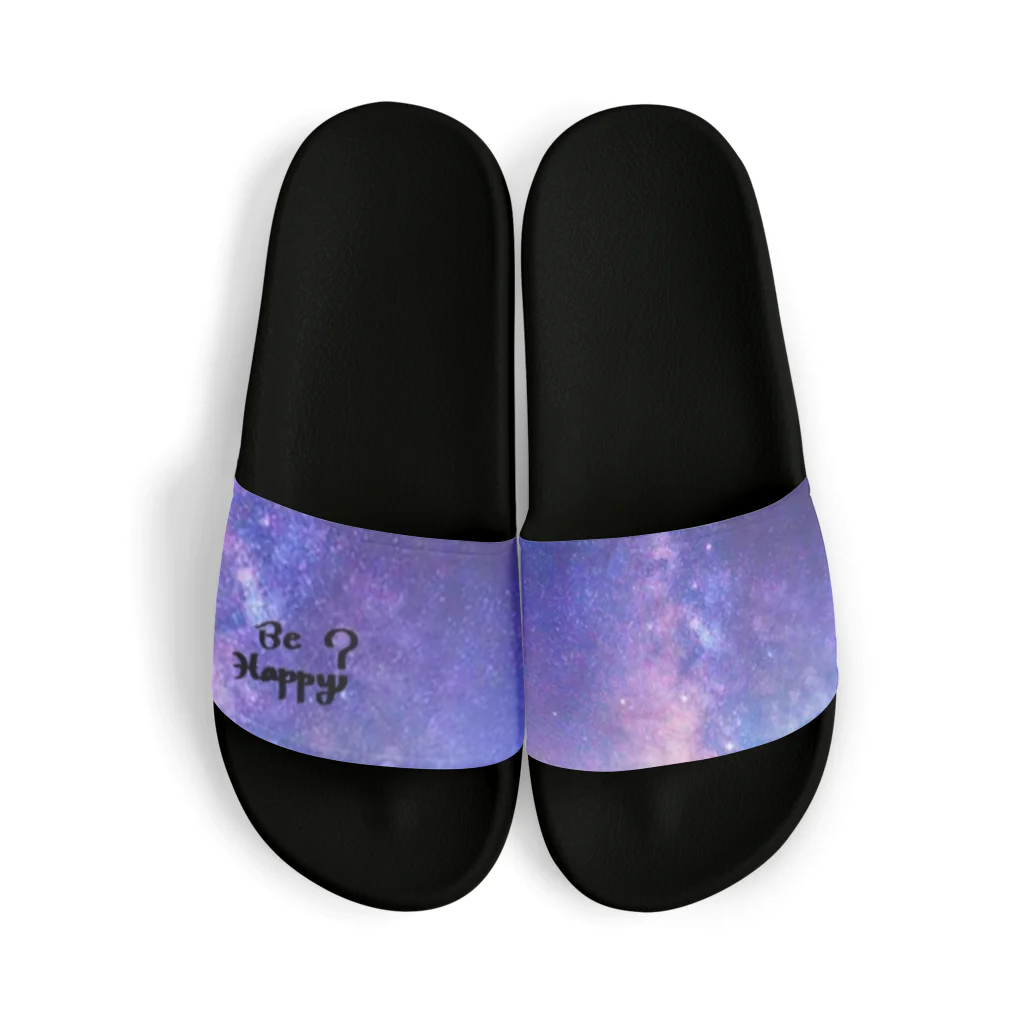 HARUZIONのBe Happy? 〈Galaxy〉 Sandals