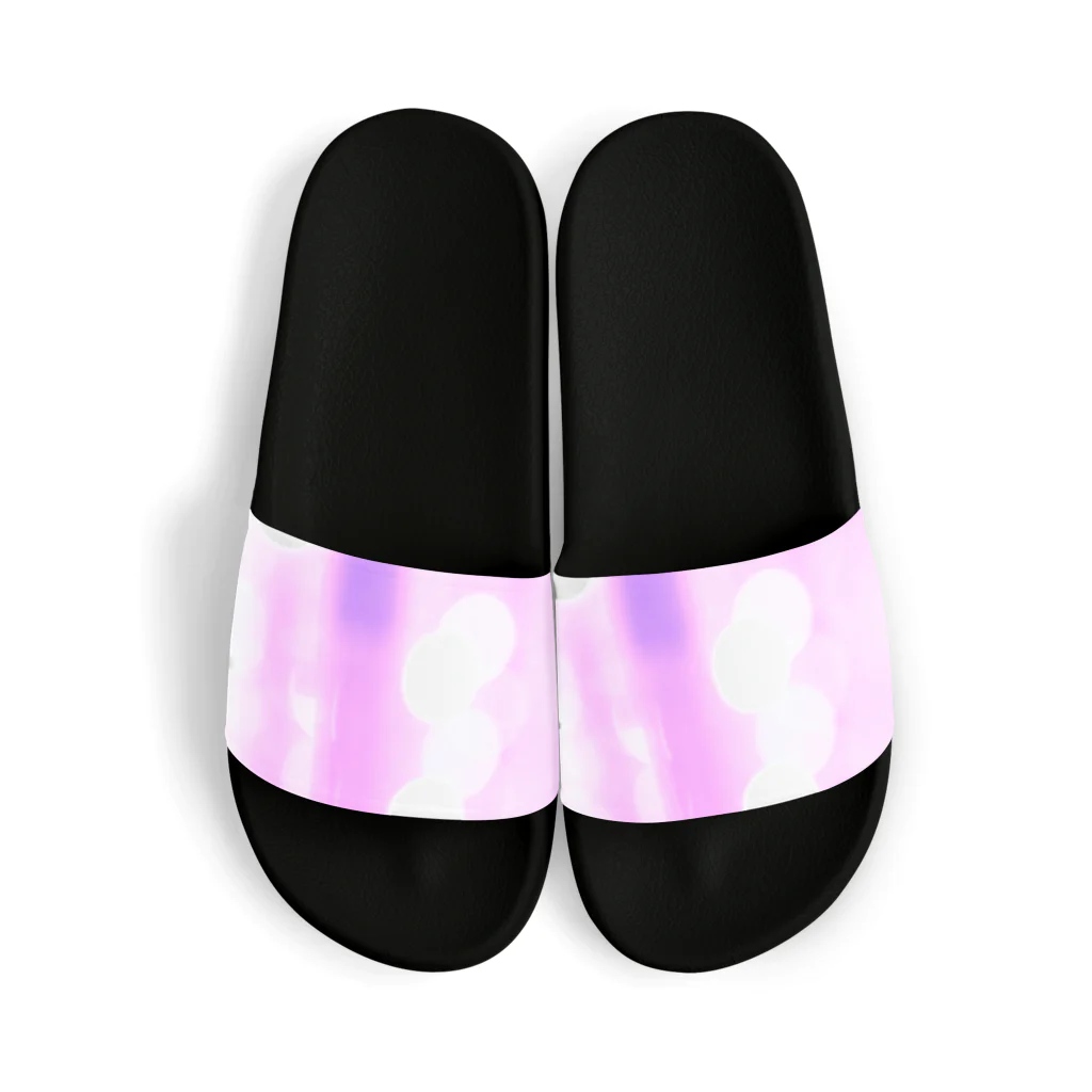 a_humのLights_pink Sandals