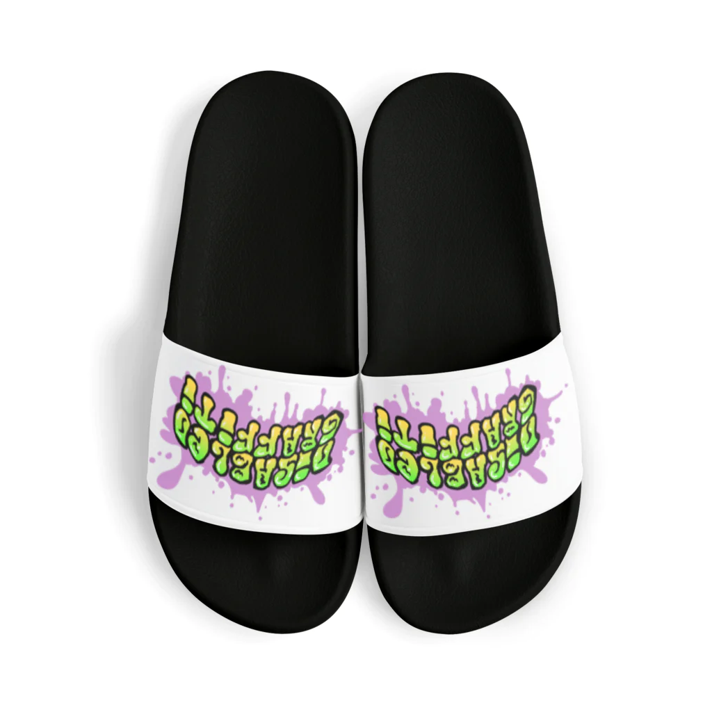 すぷらのDisabled　Graffiti Sandals