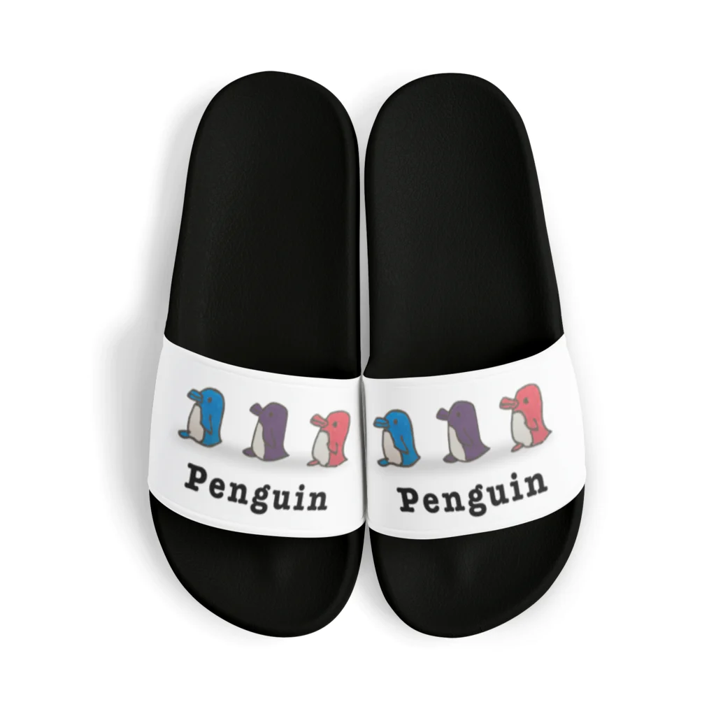 そらいろペンギンのなかよしペンギン Sandals