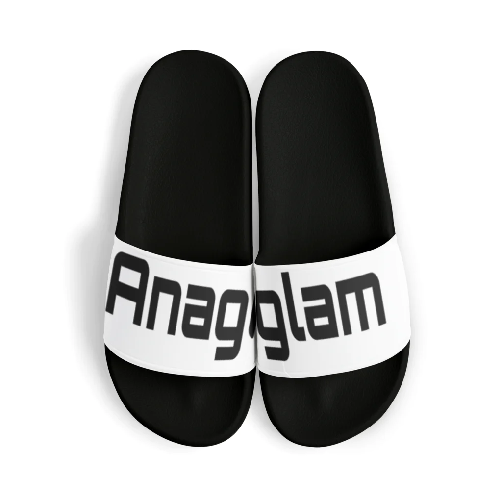 Anaglam のAnaglam ロゴ フラットサンダル サンダル