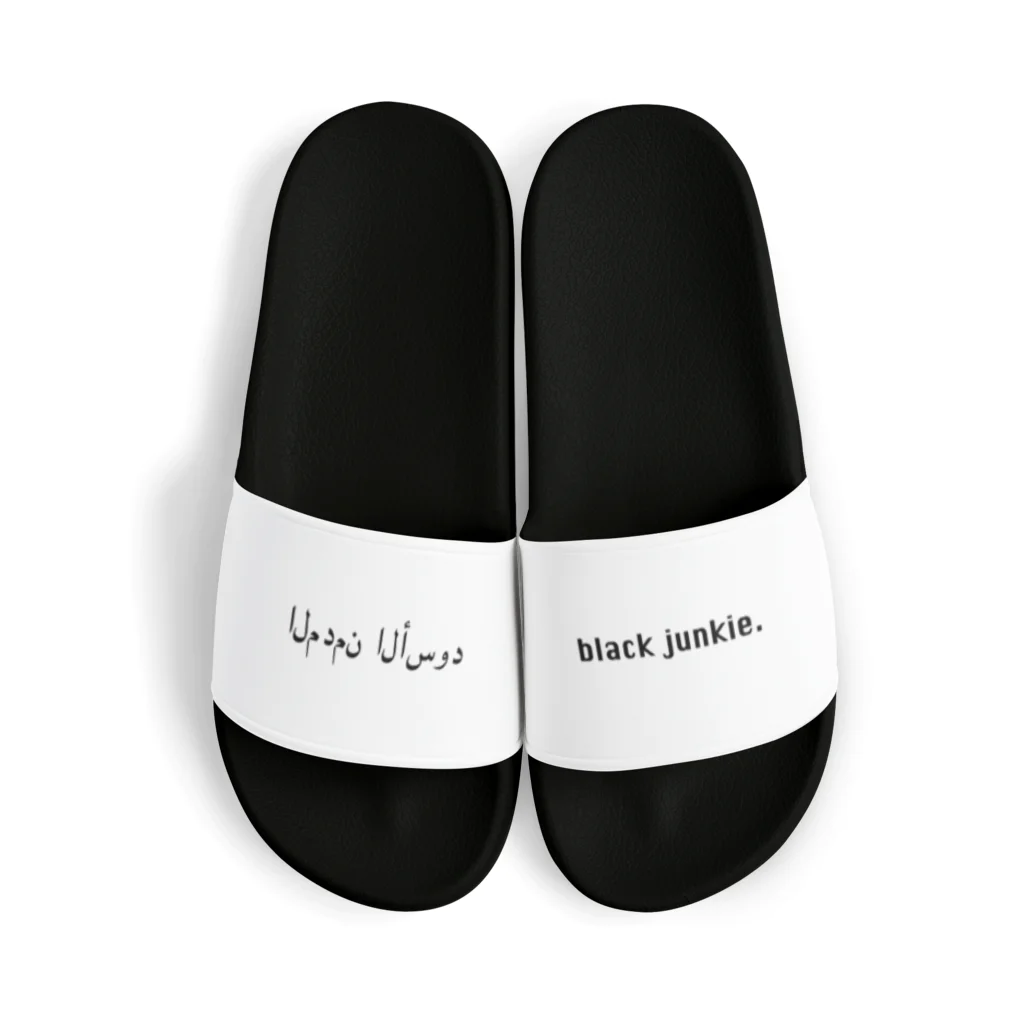 black junkieのblack junkie /المدمن الأسود Sandals