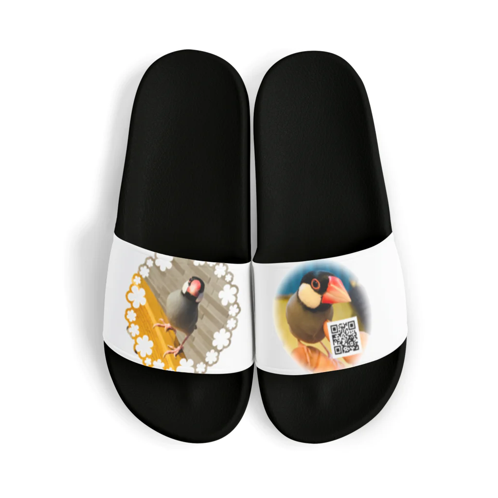 推しのある人生をの文鳥のはるさめちゃん Sandals