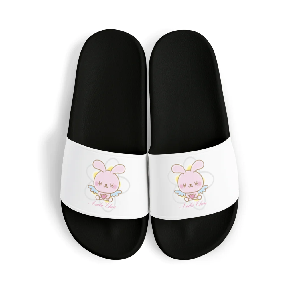 Anela’Eheuの天使のうさぎハピバニちゃん Sandals