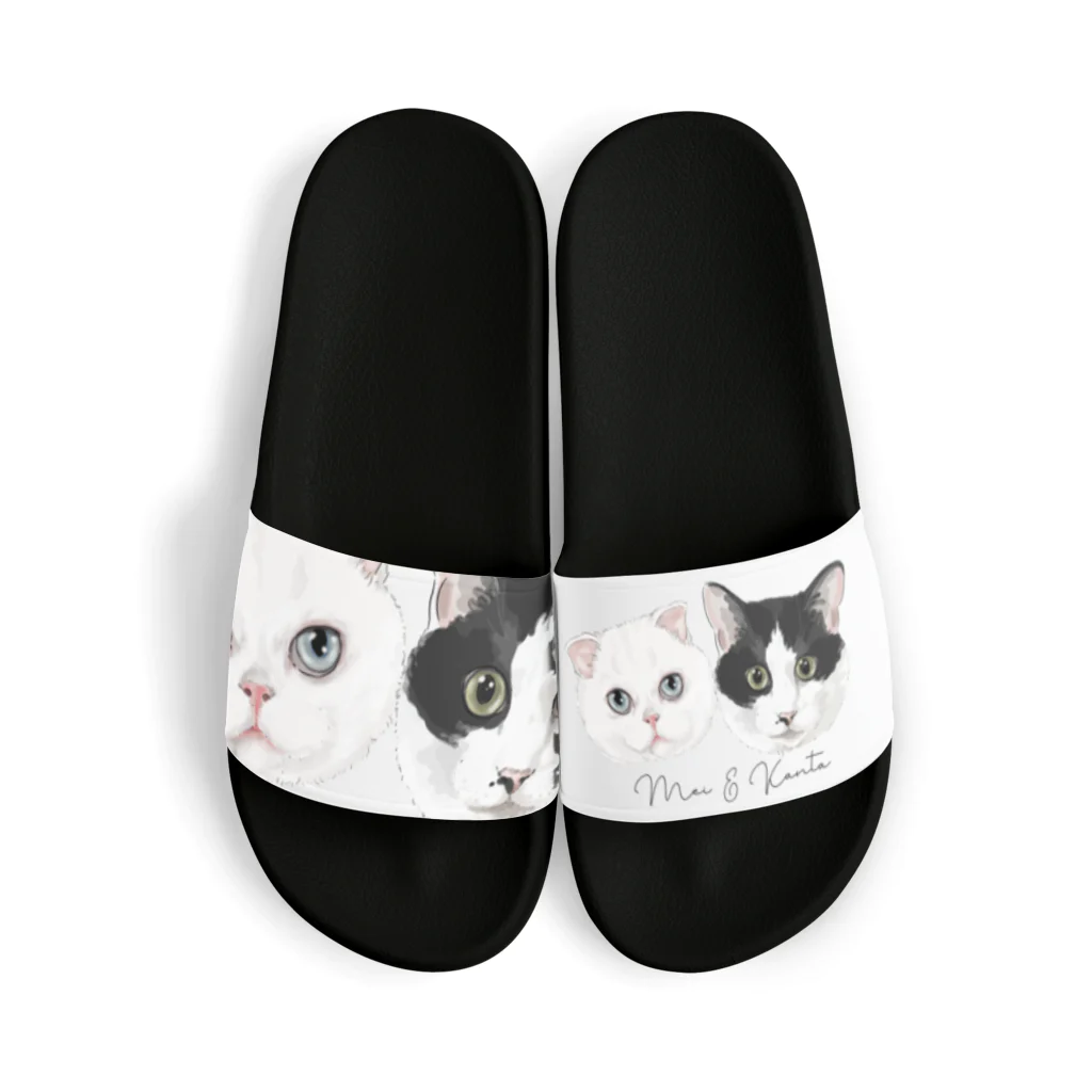 みきぞーん｜保護猫 ミッキー画伯と肉球とおともだちのMei&Kanta Sandals