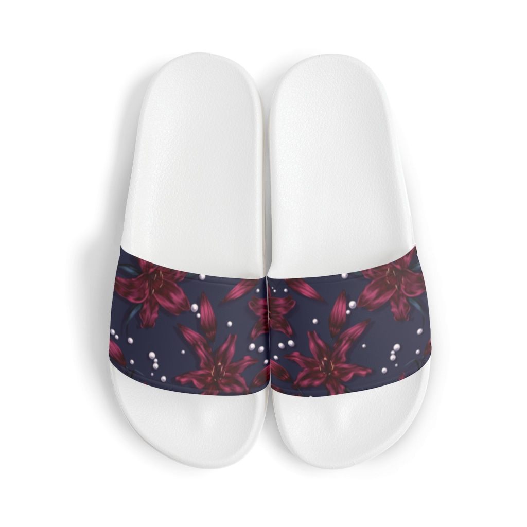 どぎついピンク百合ちゃん Eli Tonomoriのサンダル通販 Suzuri スズリ どぎついピンク百合ちゃん Eli Tonomoriのサンダル通販 Suzuri スズリ