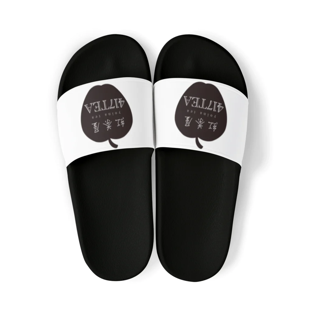 紅茶屋 417TEAのきゃさりん工房の紅茶屋 417TEA_BLACK Sandals