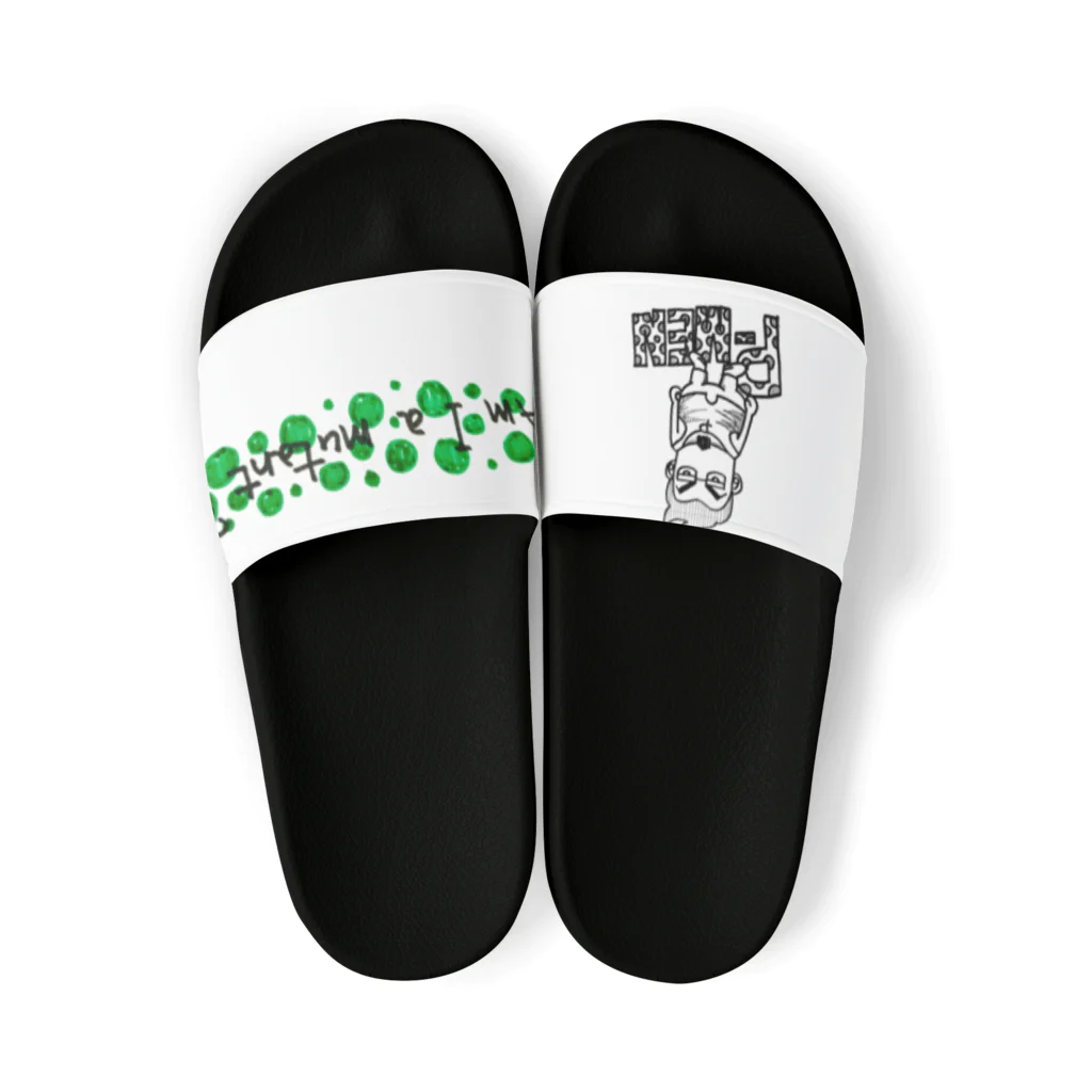 moja-moja artのP-MEN Sandals