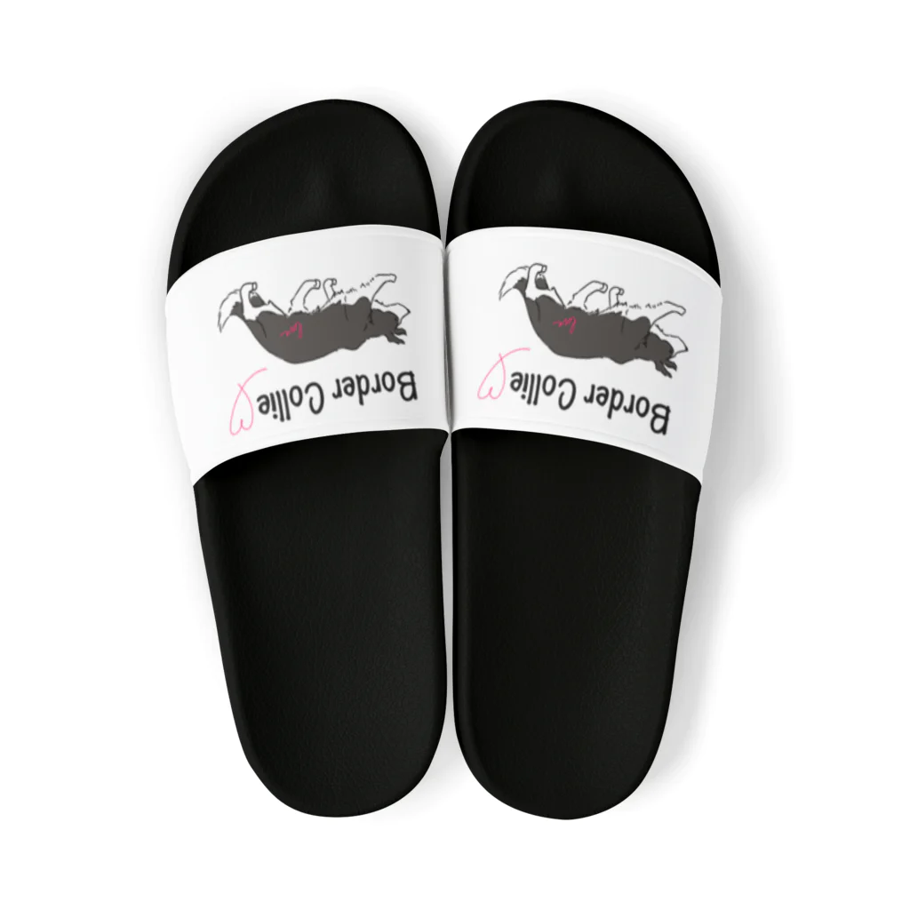 Chinagiのボーダーコリー（ブラック） Sandals