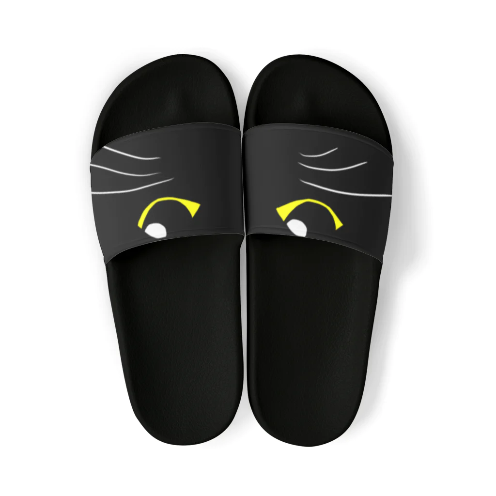 WataMayuroom☆の黒猫の瞳【ペアルック】【左】 Sandals