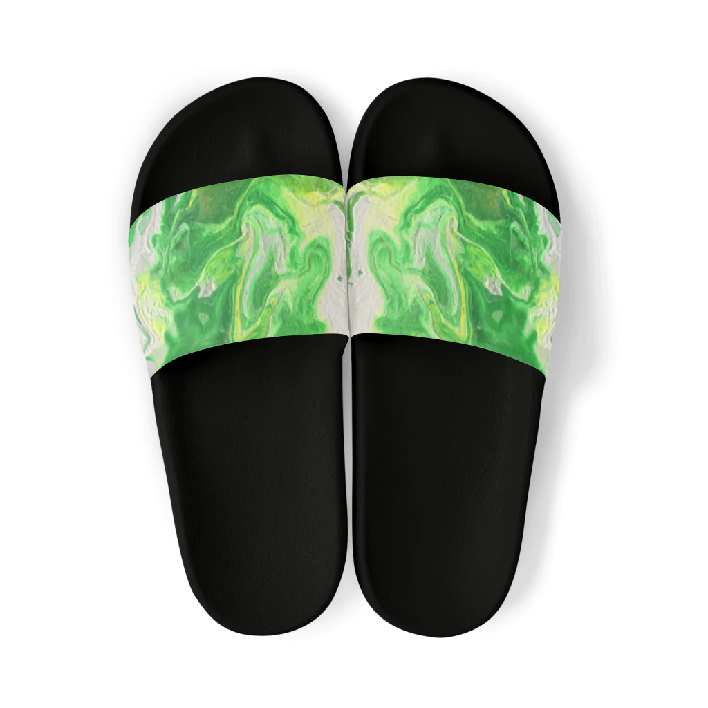 猫鯵のLime Sandals