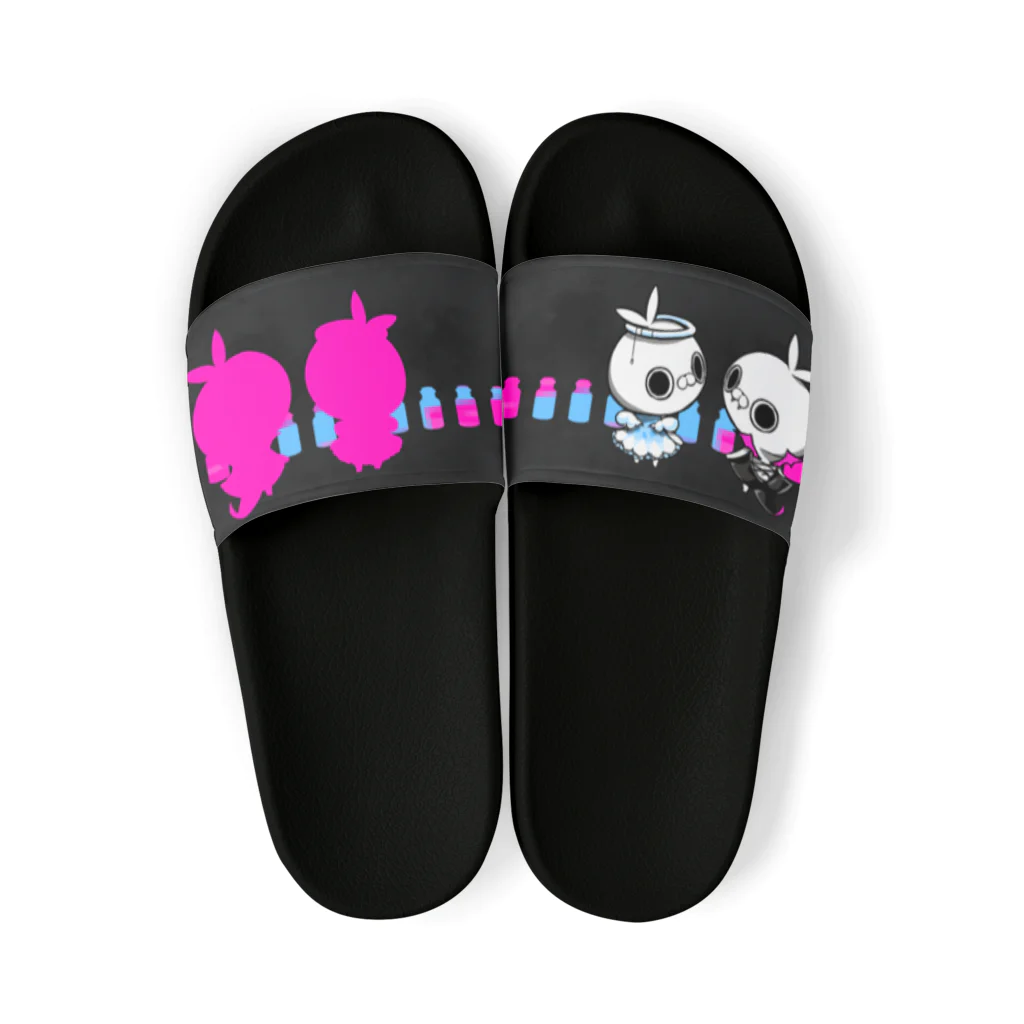 クレイジー闇うさぎSHOPのクレイジー闇うさぎ（天使と悪魔） Sandals