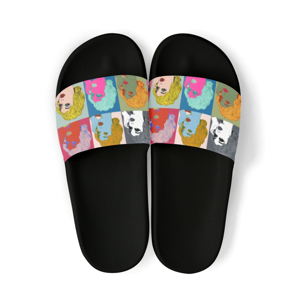 うの UNOのウノリン モンロー Sandals