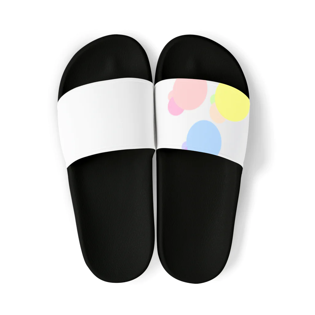 I&IのPastel color dots 3 Sandals