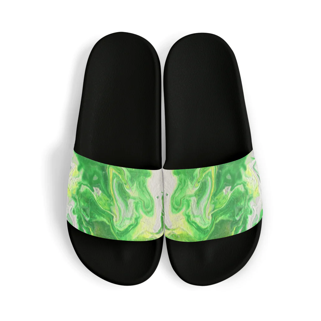 猫鯵のLime Sandals