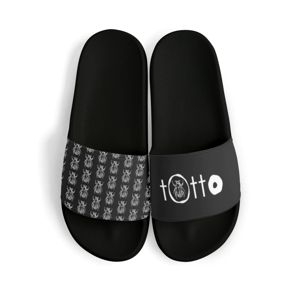 tottoのtottoロゴ Sandals