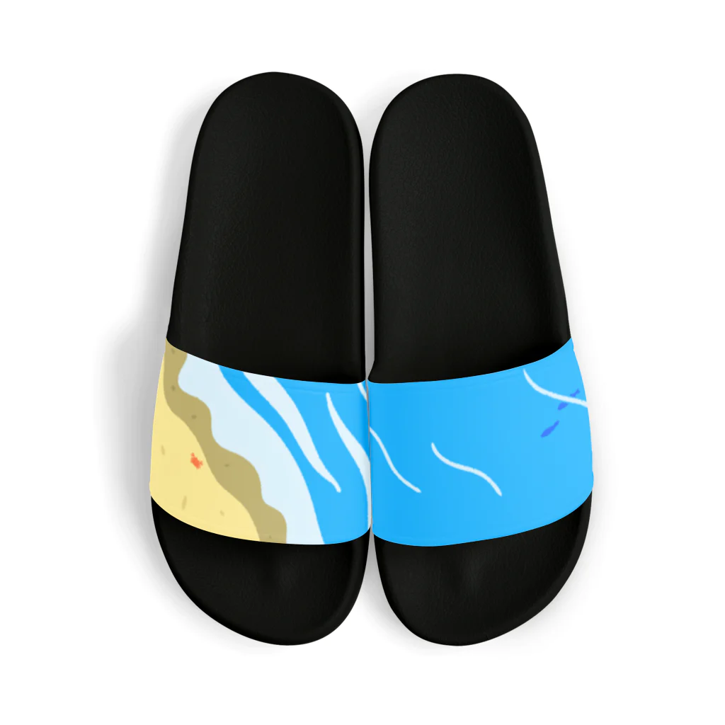 ふらぺちいのの砂浜と海 Sandals