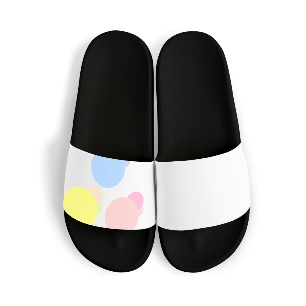 I&IのPastel color dots 3 Sandals