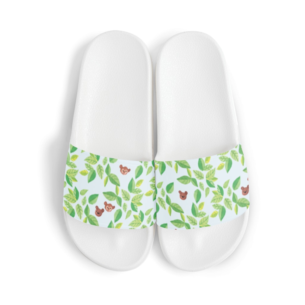 ミントとクマ イラストレーター おおでゆかこ Oderon86 のサンダル通販 Suzuri スズリ ミントとクマ イラストレーター おおでゆかこ Oderon86 のサンダル通販 Suzuri スズリ