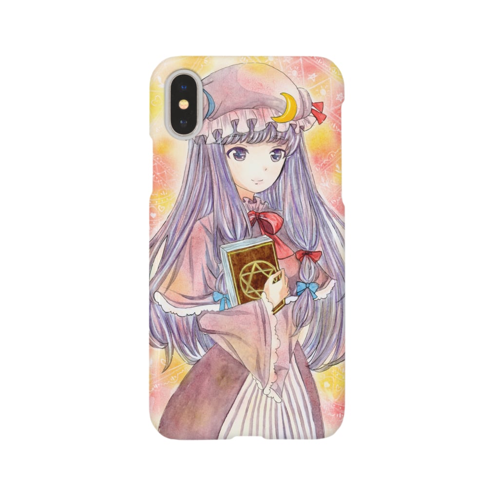 東方projectパチュリーノーレッジ ﾟがーべらめらん ﾟ Staflo のスマホケース Iphoneケース 通販 Suzuri スズリ