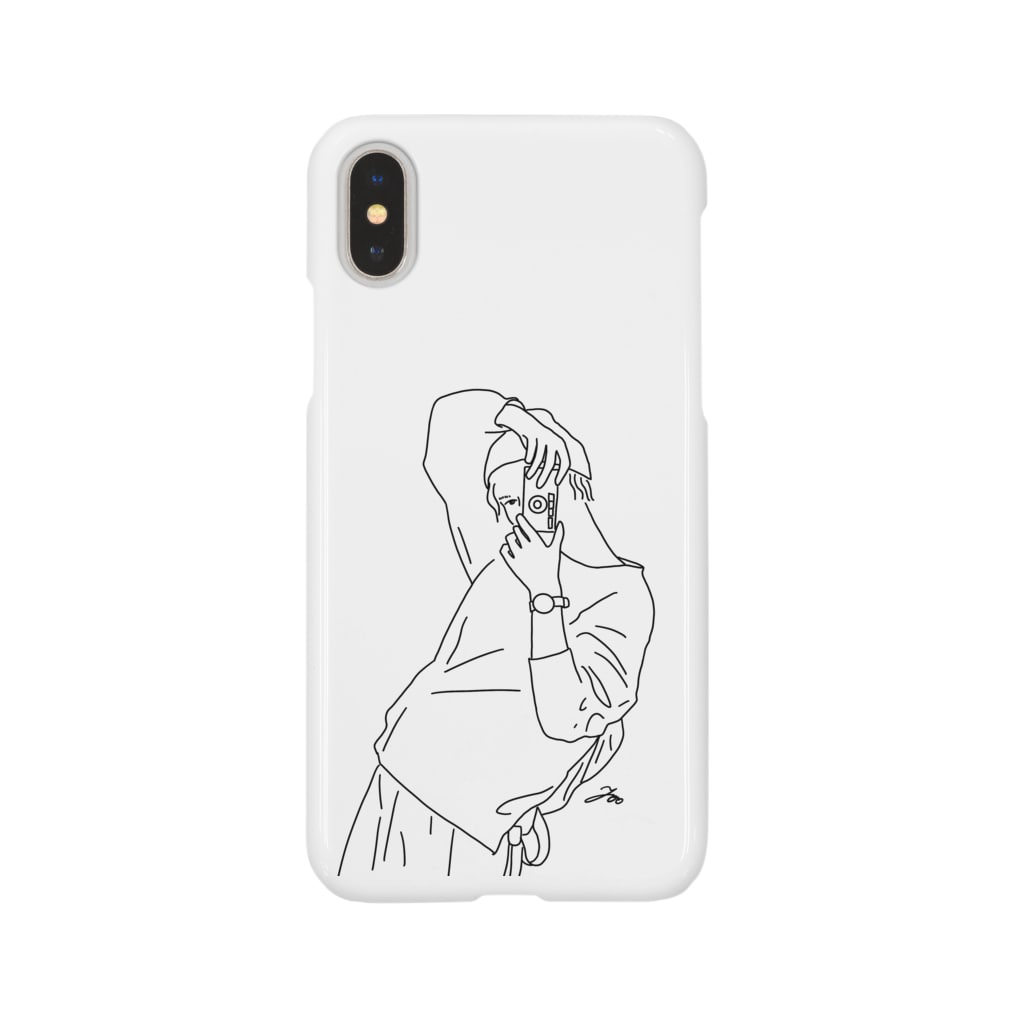 ジョジョ立ちカメラマン Smartphone Cases Iphone By Foo Foo Illustrator Suzuri