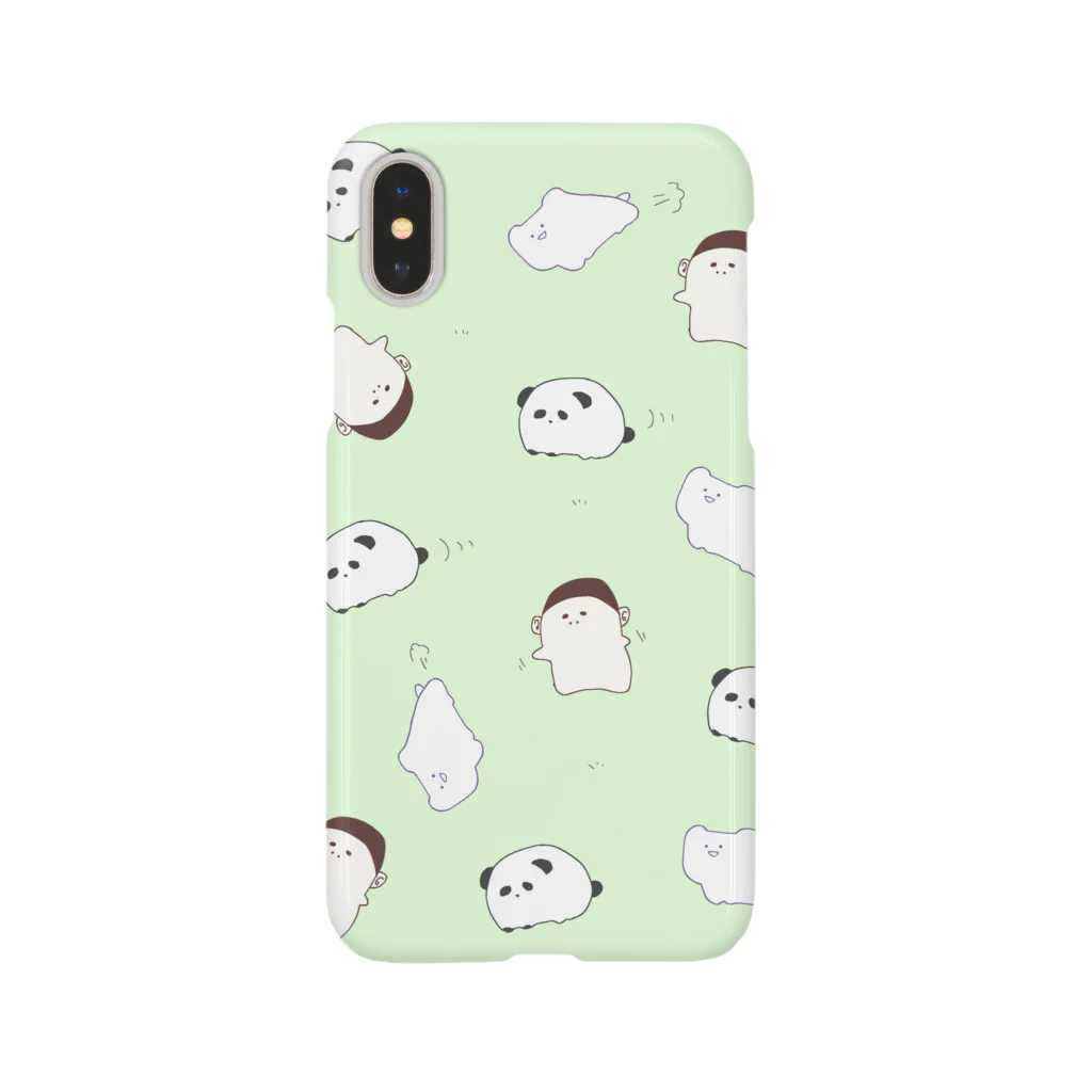 DiBioGalaxxxyのパンダしろくまゴリラ Smartphone Case