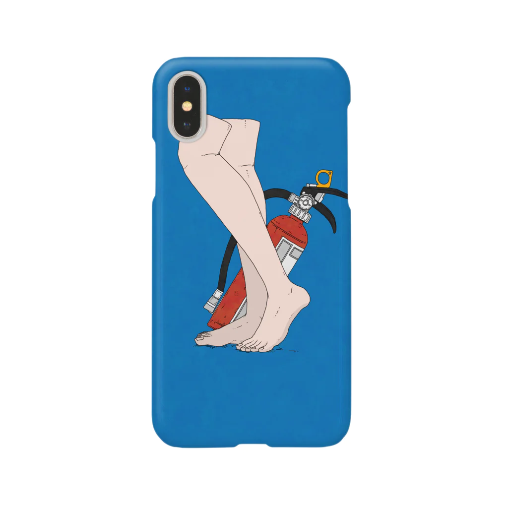 MASCOT STOREの裸足と消火器/足元シリーズ Smartphone Case