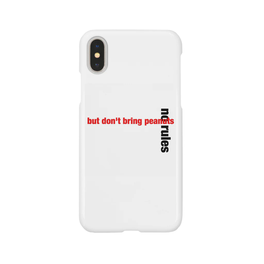 FEELING NOTHING のNo peanuts Smartphone Case