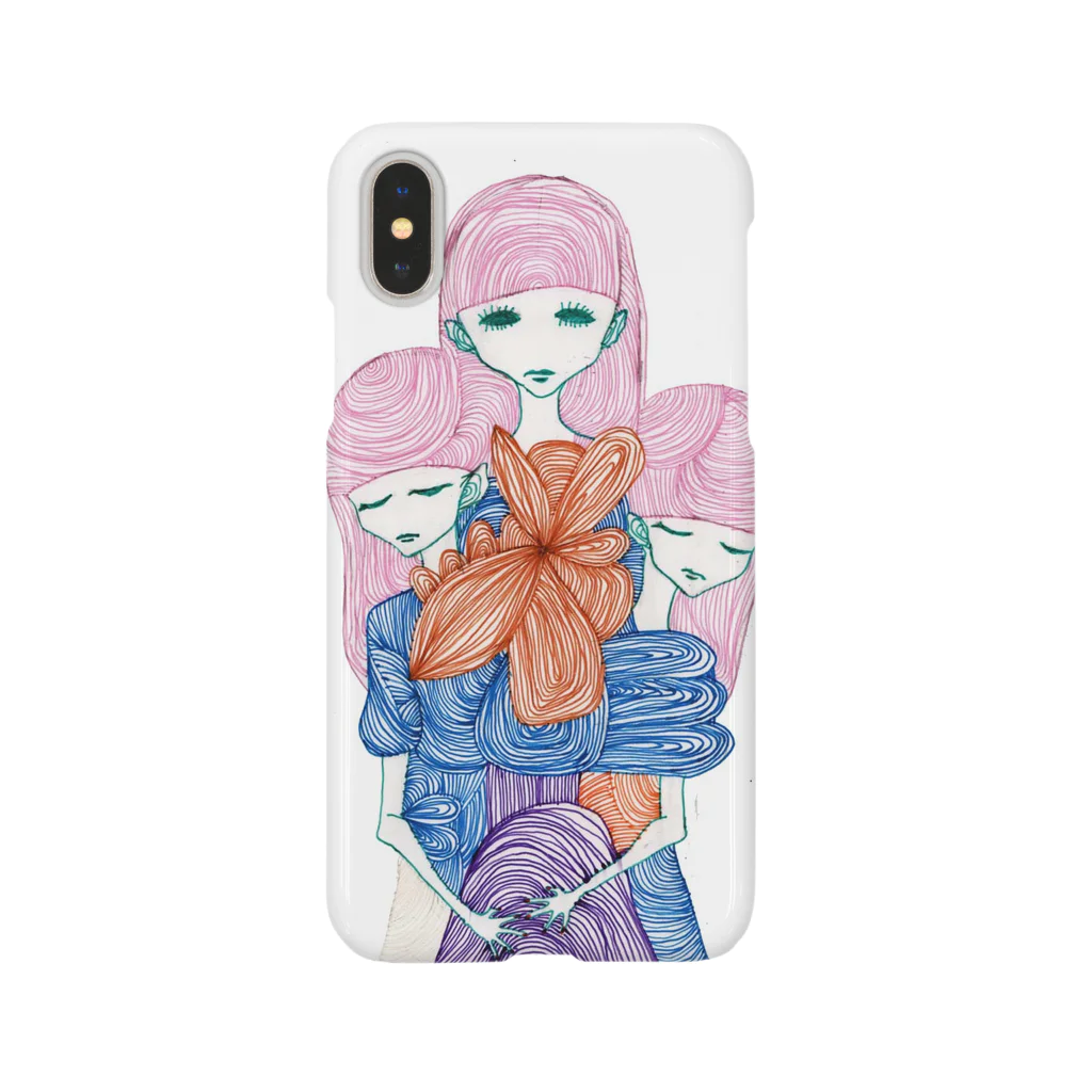 バイバイロジカの粘膜服 Smartphone Case