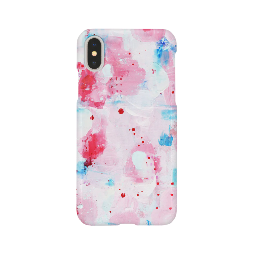 oka emiのpale pink スマホケース