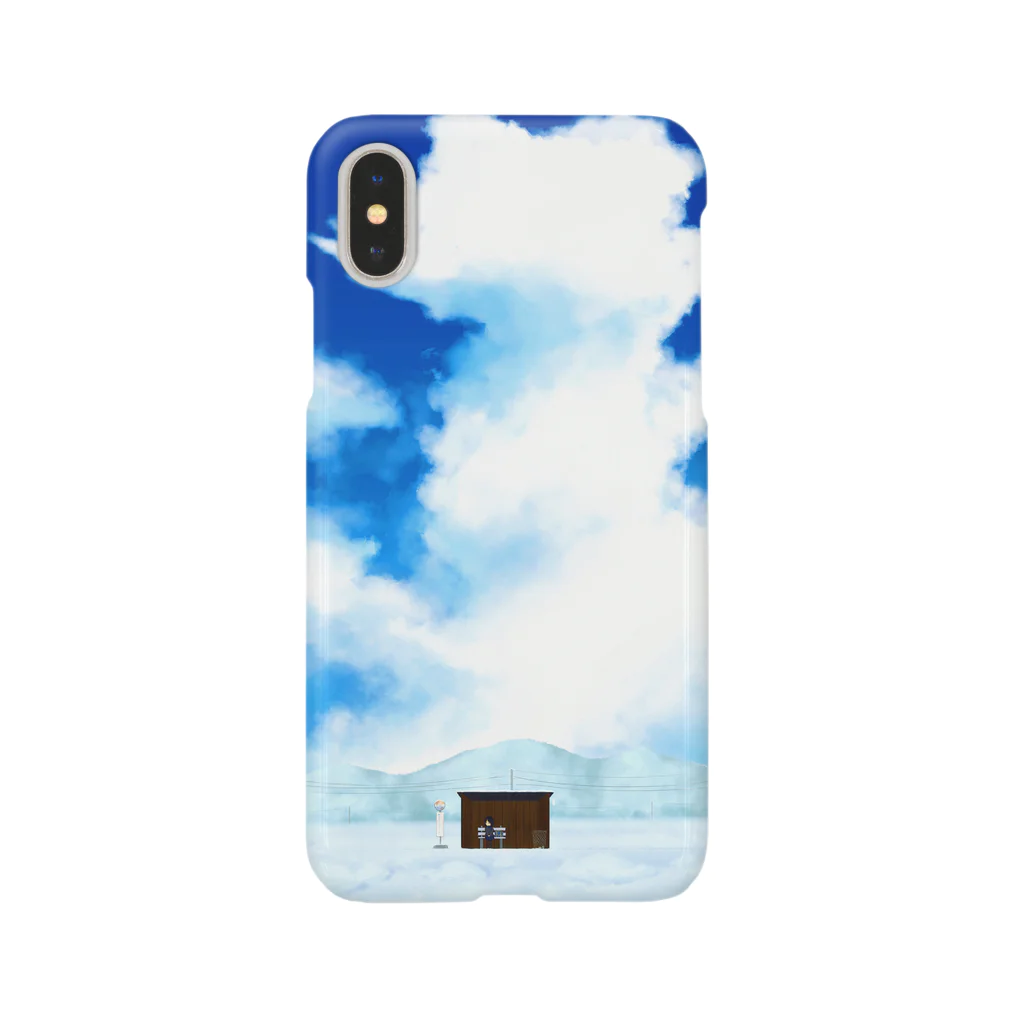 枕さんの冬の入道雲 Smartphone Case