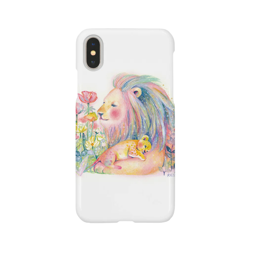 サトウレイナのライオンの親子 Smartphone Case