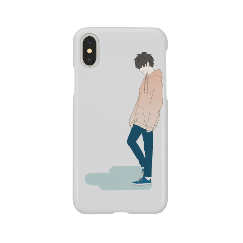 空腹のパーカー男子 Smartphone Case