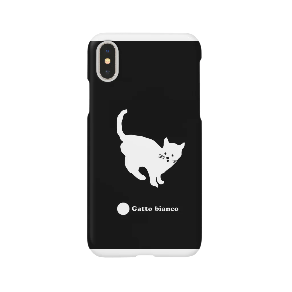 Ito  Yoshiのgatto bianco スマホケース