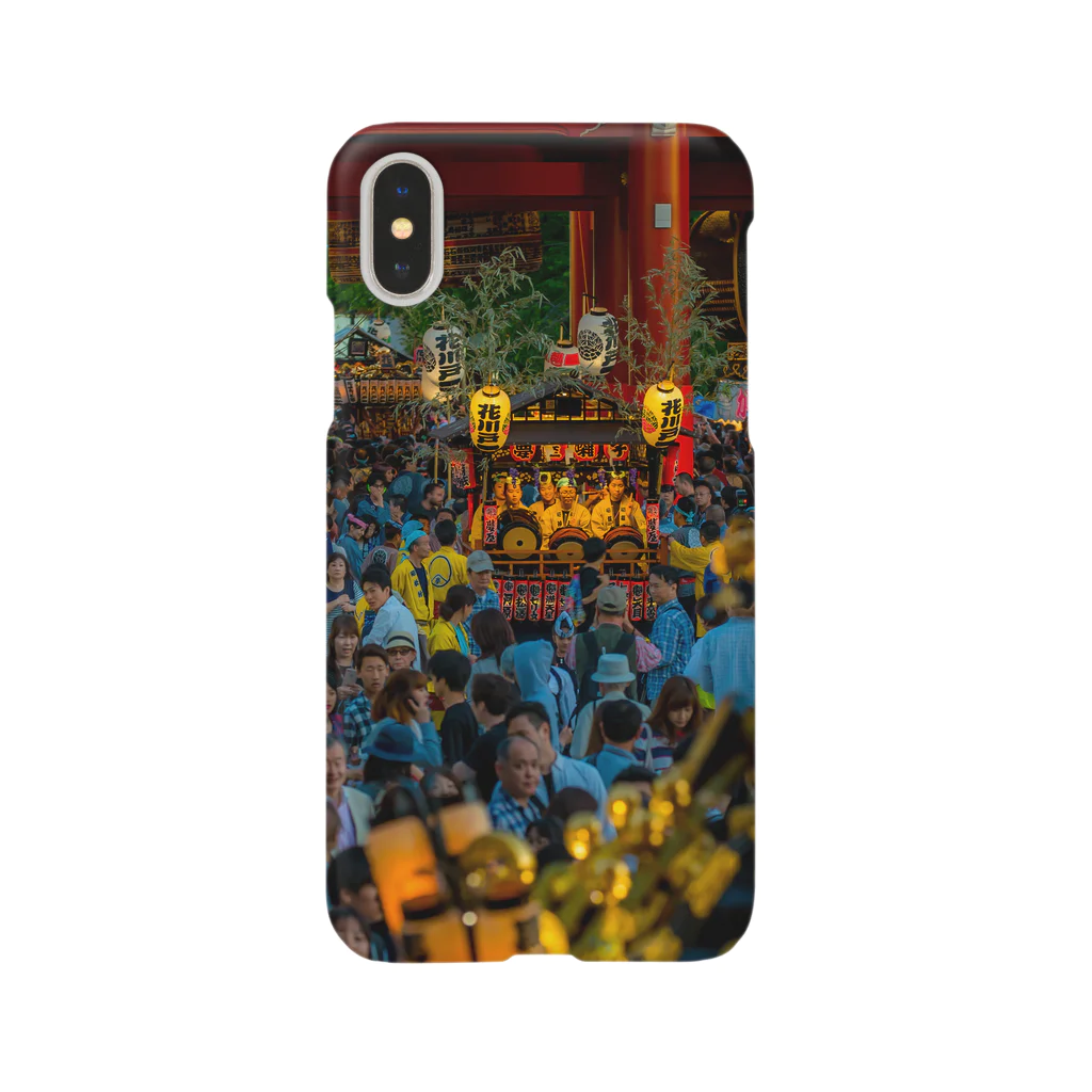 チューニングショップ ツチカマ 写真部の三社祭02 Smartphone Case