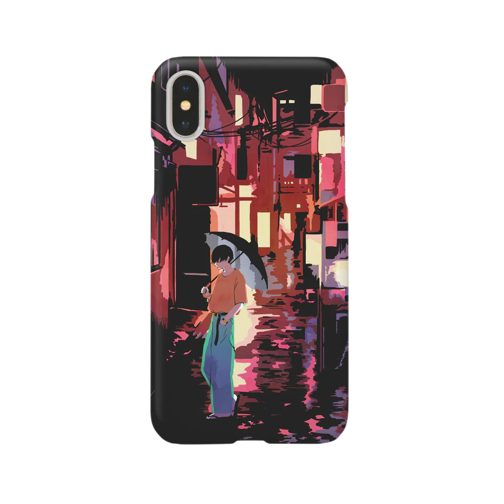 ban_goodsのrain Smartphone Case