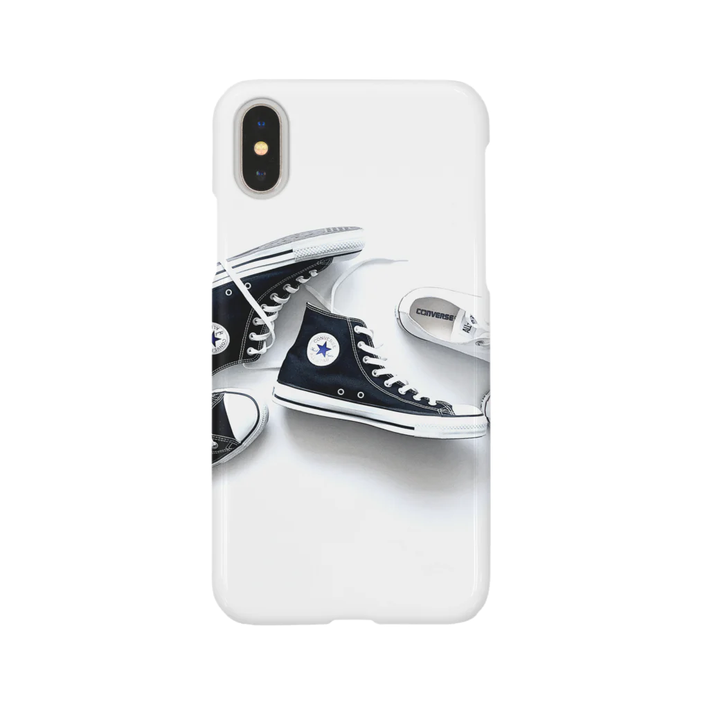 2424のminimal converse Smartphone Case