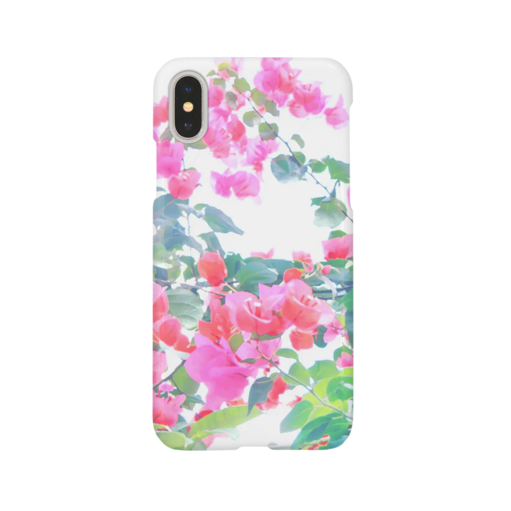 dizzyの南国のお花（ブーゲンビレア） Smartphone Case