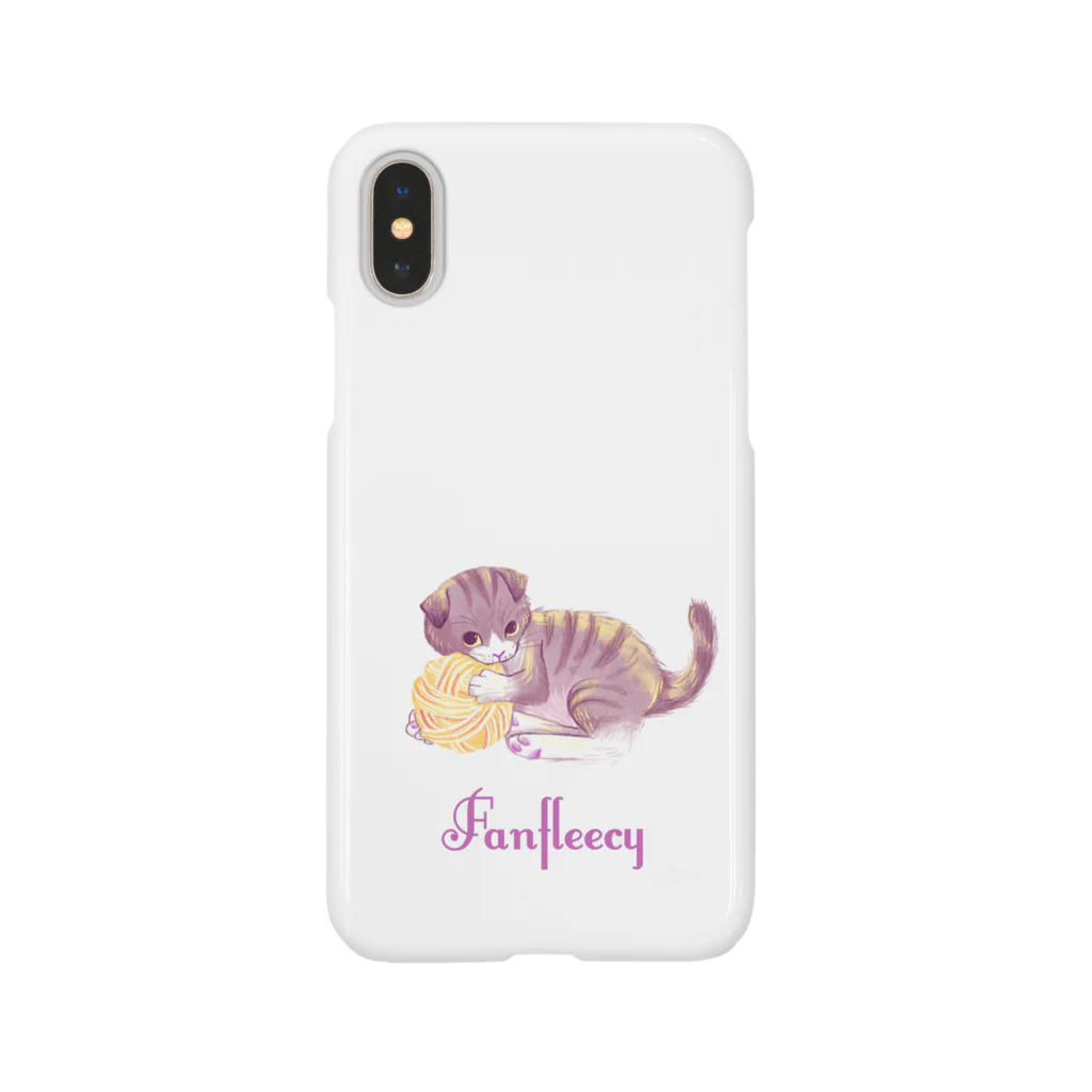 Fanfleecyのmeow meow(scottish fold) Smartphone Case